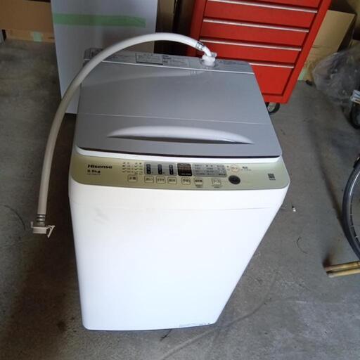 ハイセンス2024年製 全自動洗濯機 HW-55E2W 5.5kg