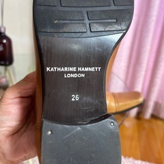 紳士革靴　KATHARIN HAMNETT 26センチ　飽きたのでの画像