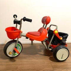アイデス　カーゴ三輪車 バスケット付の画像