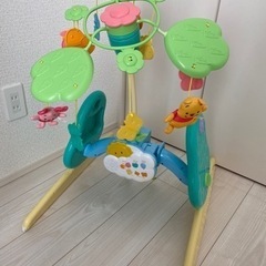 タカラトミー(TAKARA TOMY) ディズニー ベビートイ くまのプーさん えらべる回転 6WAYジムにへんしんメリー マルチカラーの画像