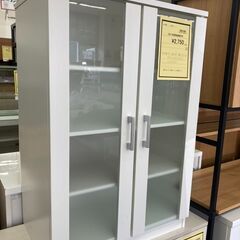 ★ジモティー割あり★2枚扉食器棚/クリ-ニング済み/HG-3110