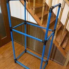 【カバー出てきました】タイヤホイールラックの画像