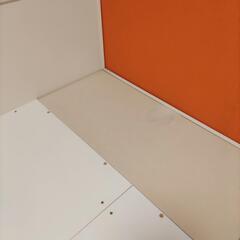 値下げ★ニトリ コンセント・収納付き シングルベッドの画像