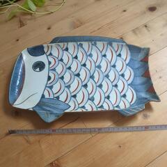 決まりました鯉　皿