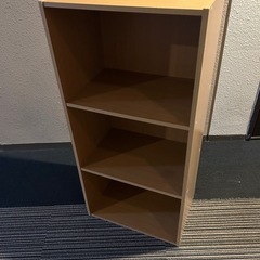 収納家具3段カラーボックスの画像