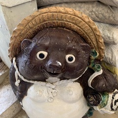信楽焼たぬきの画像