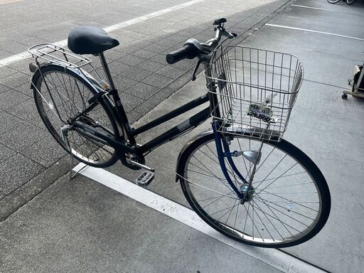 【完売御礼】【大人用】整備済 丸石 フォーメーションシティ 27型内装3段ギア 中古自転車 通勤通学向け 黒色 <自転車のオオムラ 静岡店>