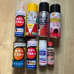 ラッカースプレー　カラースプレー　カラーニスなど