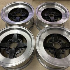 当時物!WORK EQUIP◆13インチ 6J +12 4/11...