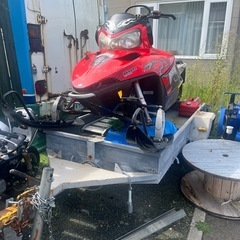 スノーモービル、ポラリス800‼️　
