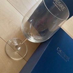新品、未使用ワイングラス２個
