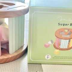 ミルキートイ　シュガーボックス　型はめの画像
