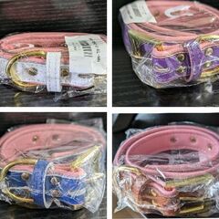 中型犬/大型犬/バイカラー首輪（新品）