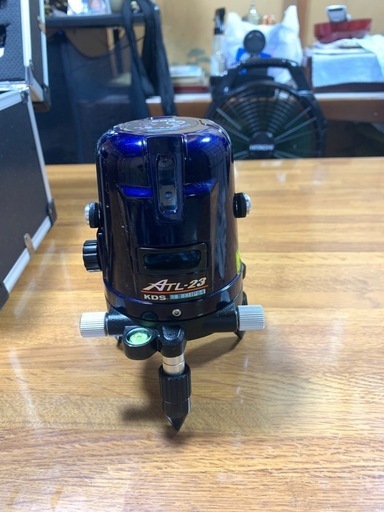 水平器　ムラテックKDS ATS-23 レーザー墨出器レシーバー付