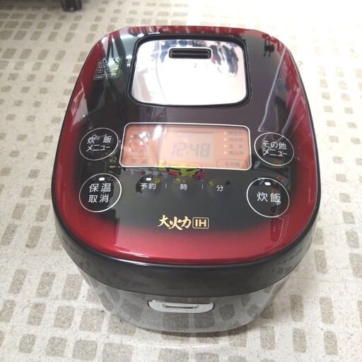 11/3アイリスオーヤマ IHジャー炊飯器 JRC-IE50-B 2019年製 5合炊き