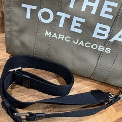 【超美品】マークジェイコブス MARC JACOBS トートバッグ ミディアム　カーキの画像