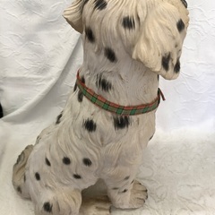 ダルメシアン　犬　置物　約33cmの画像