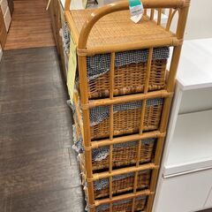 ★ジモティー割あり★5段ﾗﾀﾝﾁｪｽﾄ/クリ-ニング済み/HG-3115の画像