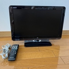 シャープ　液晶テレビ　AQUOS 19インチ