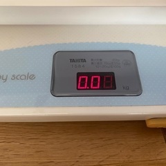 TANITA タニタ　赤ちゃん体重計　美品の画像