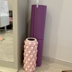 ヨガマット、筋膜ローラー
