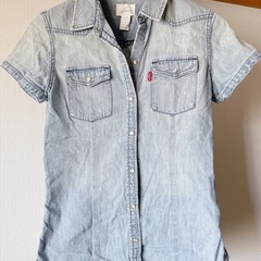 おまとめ可能リーバイス　レディースデニムシャツ　子供服