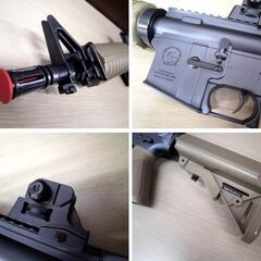 東京マルイ 電動ガンボーイズ HG M933 ショーティ・カスタム タンカラー×メタリック エアガン 箱付き MARUI 苫小牧西店の画像