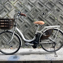 大阪府　無料配送　ヤマハ電動自転車　バッテリー12.8ah