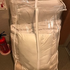 新品❗️シングル布団セット‼️引取り出来る方。