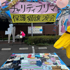 チャリティーフリーマーケット　保護猫譲渡会