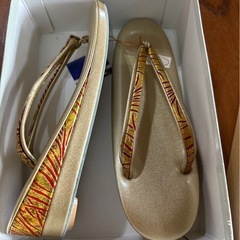 本革　草履の画像