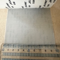 幅10cm網戸補修テープ　長さ10cm10円〜