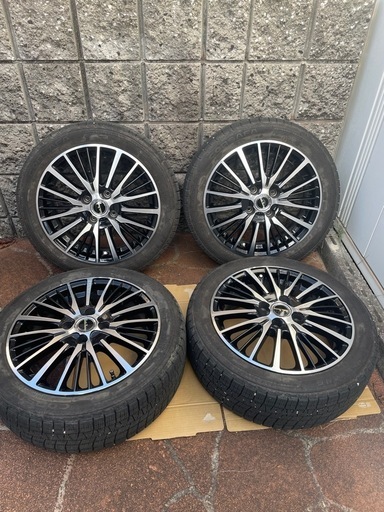 165-55-15 スタッドレス付きホイール美品