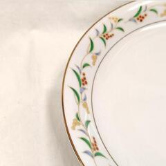 たち吉の大皿 約27cm
マイクロウェーブプルーフ
花柄の画像