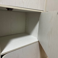 ニトリ カラボ 扉付き3段タイプ 2個セット の画像