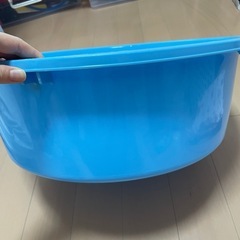 大きめ洗い桶、タライの画像