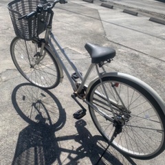 ９月限定セール！値下げします！【中古自転車】サビ、タイヤパンク有...