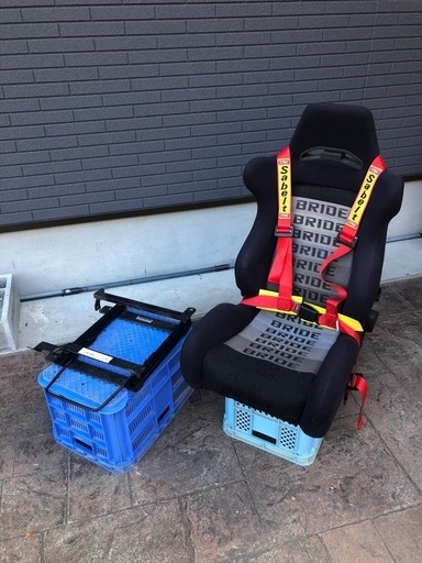 BRIDEシート&レール&4点式SABEIT付き