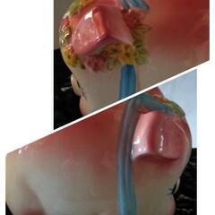 子豚 貯金箱 陶器 の画像