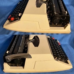【純正カバーケース付！】 BROTHER ブラザー アンティーク タイプライター レトロ ヴィンテージ 713 Valiantの画像