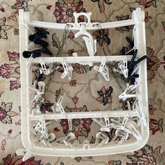 ニトリ　洗濯物干しハンガー 52ピンチの画像