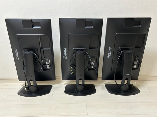 縦横モニター4つ。まとめ売り【トレーダーを目指す人、モニターがたくさん必要な人へ】