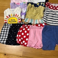 子供服　女の子　80サイズ　夏服の画像
