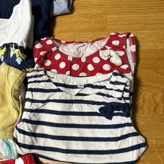 子供服　女の子　80サイズ　夏服の画像
