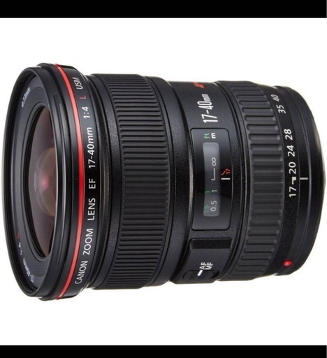 Canon キャノン　EF１７ー40mm f/4L USM （中古品）送料無料