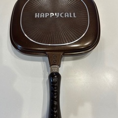 【中古】両面フライパン「ハッピーコール」
