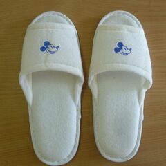 ディズニーリゾートホテル 使い捨てスリッパ②