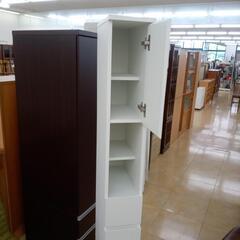 ★ジモティ割あり★  隙間収納 ホワイト H20×D39×W180 クリーニング済み OJ5787の画像