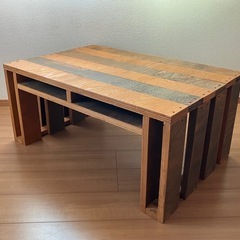 パレット風ローテーブル