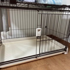 犬　ゲージ　もっとお掃除簡単ペットサークル 90-60(屋根付き)　